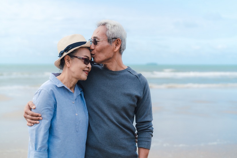 married old couple